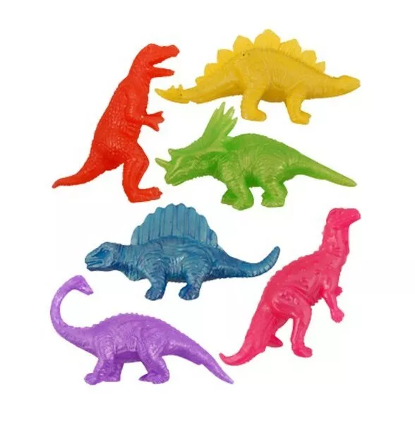 Stretch Dinosaurs Kids Gift Toys Play Fun Rubber Styles Party Bag