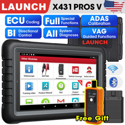 LAUNCH X431 Pros Pro Car Diagnostic Scanner Tool Bidirectional Key Coding TPMS