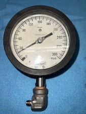 WEKSLER PRESSURE GAUGE GR2-20A-3S 300 PSIG 4-1/2" FACE DIA.