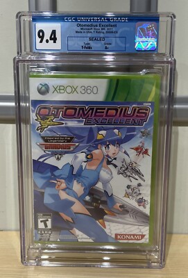 Otomedius Excellent (Microsoft Xbox 360, 2011) CGC Graded A+