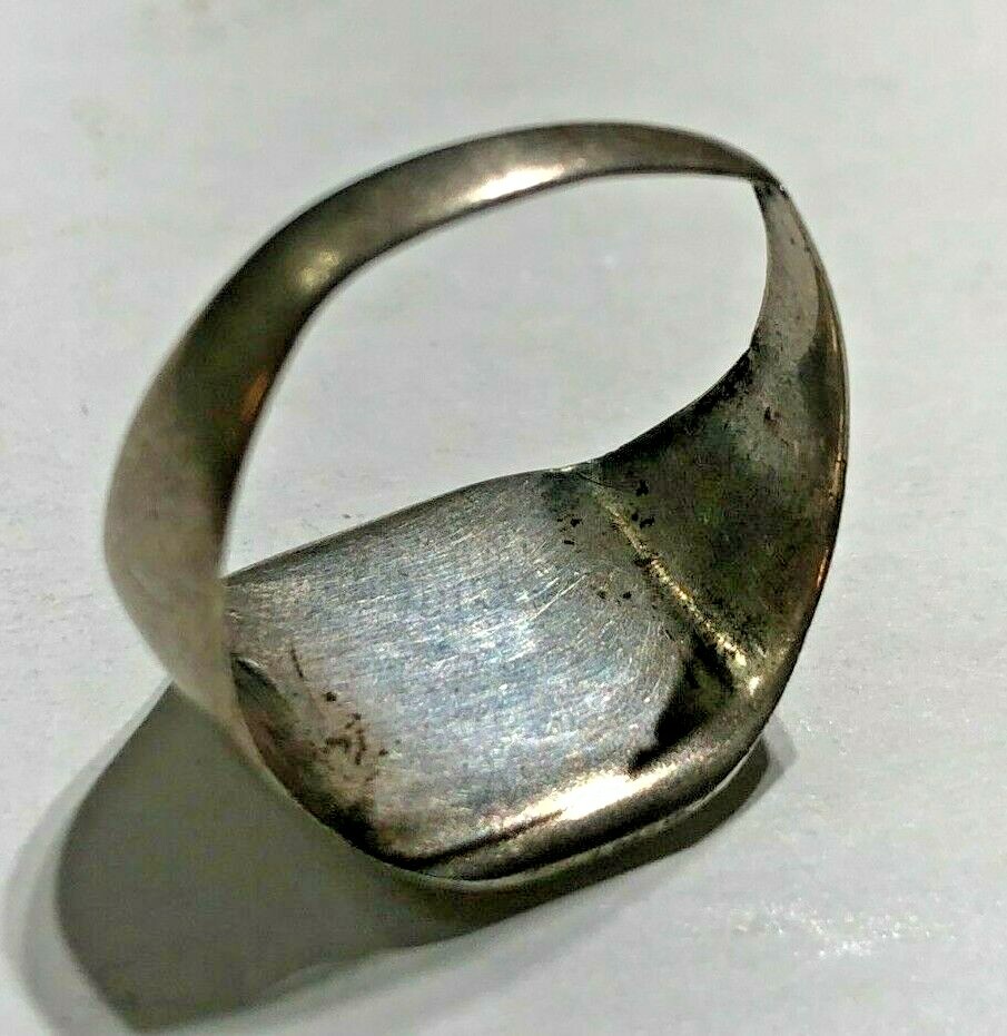 Plain Rectangle Shaped Ring Sterling Silver .925 … - image 8