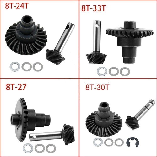 KLAPR Kegelgetriebe 8T/33T Für Axial SCX10 II III Capra - RC Rock Crawler Upgrade