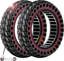 2PCS 60/70-6.5 Scooter Tire, 10x2.5 inch Tire Solid for Segway Ninebot Max G2 /