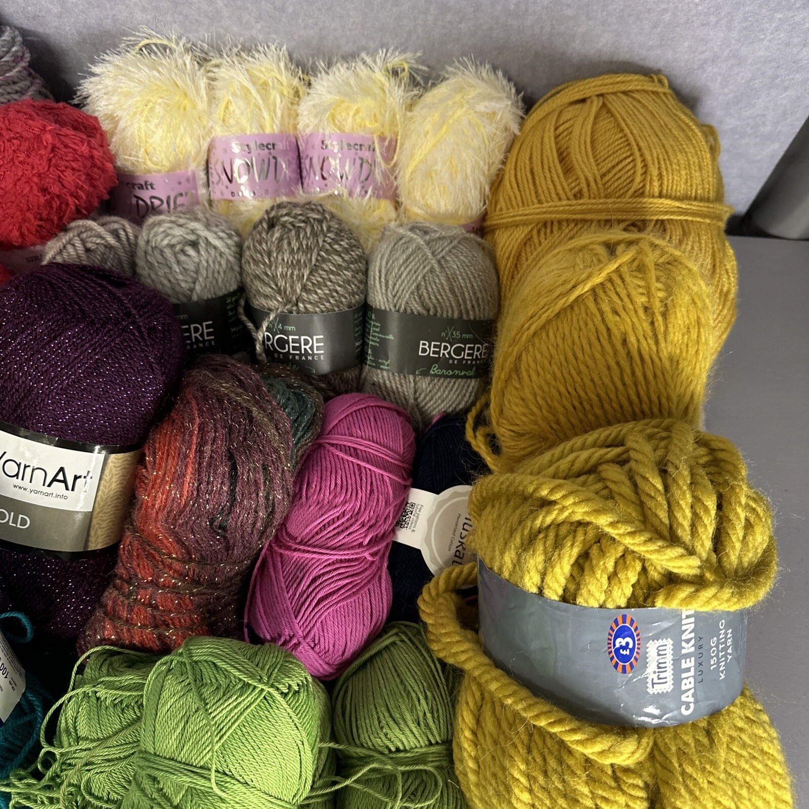 Knitting Wool Yarn Crochet Job Lot Sirdar Hayfield t975 eBay