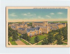 Postcard Lawyers Club University of Michigan Ann Arbor Michigan USA