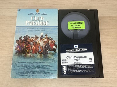 Club Paradise - Beta Video Tape (NOT VHS) - 1986 Robin Williams Movie
