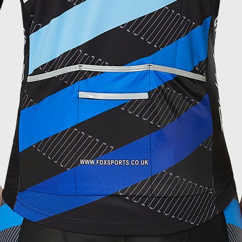 FDX Mens Equien Cycling Jersey Short sleeve Breathable Biking Top - Picture 30 of 45