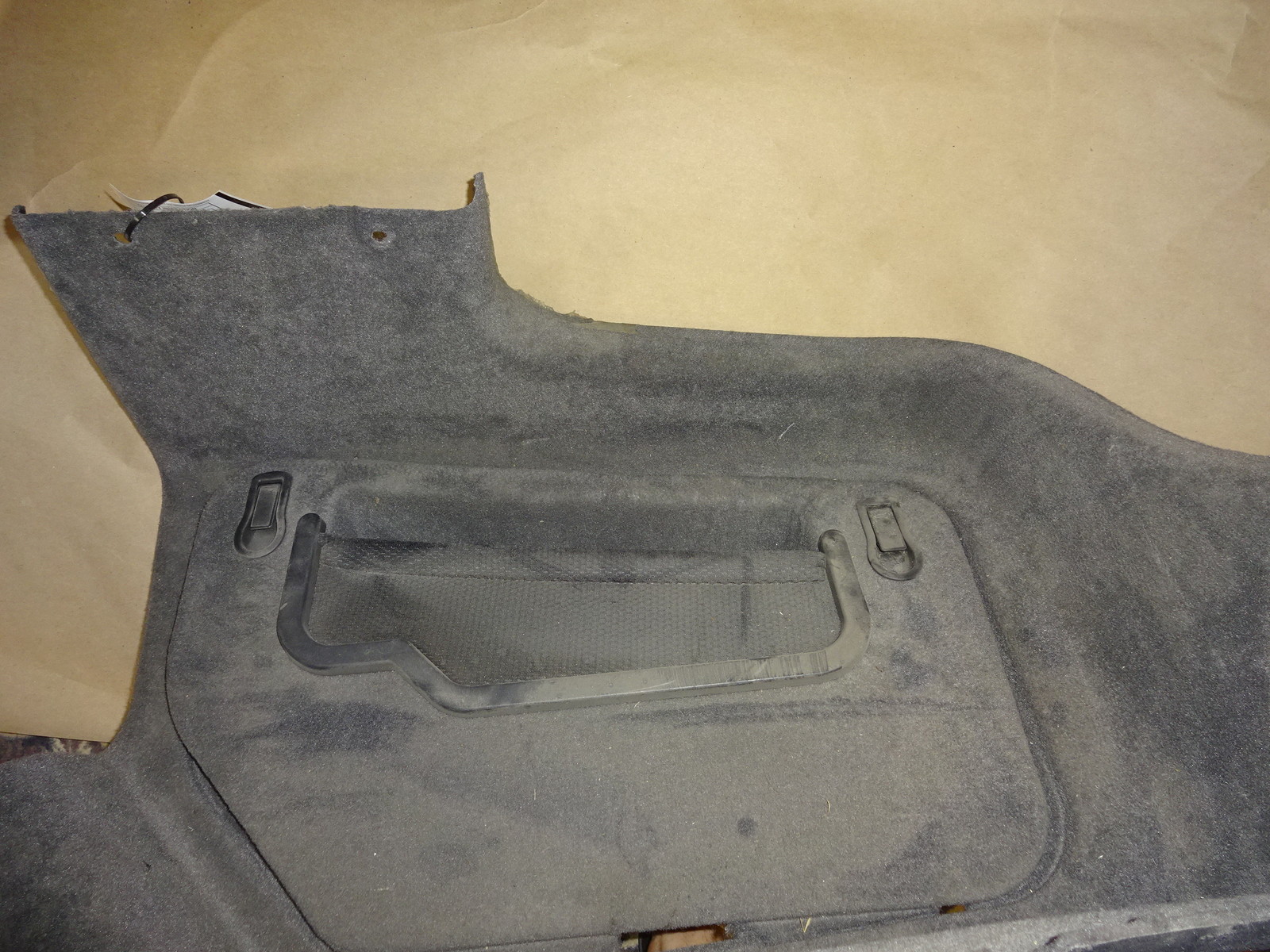 Maserati Quattroporte - Right RH Rear Trunk Carpet 981306700