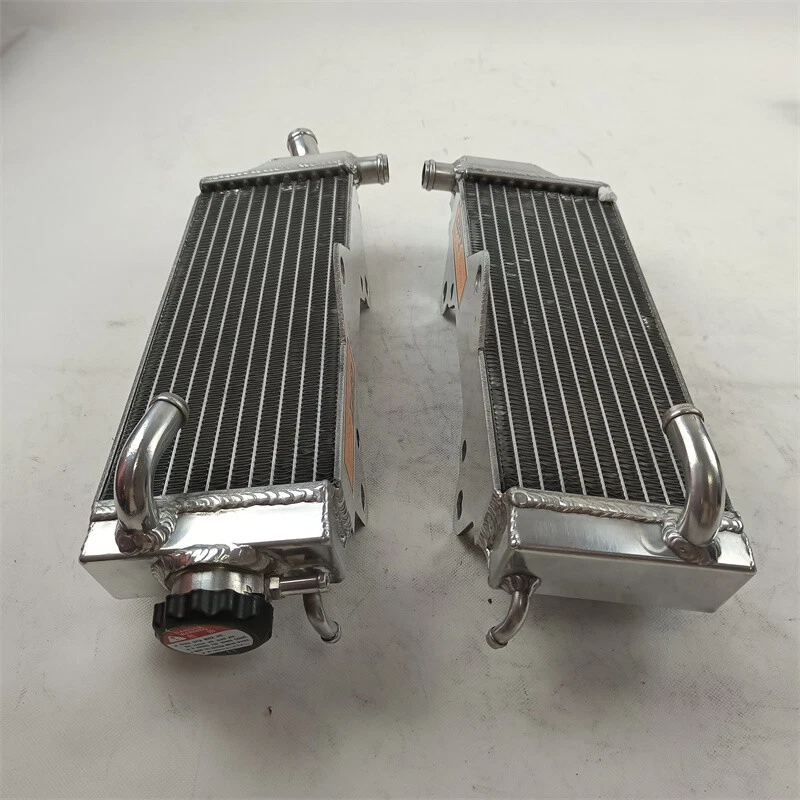 For 1990-2001 Honda CR500R CR 500R 1998 1999 2000 Radiator+Red Hose Aluminum - Image 3 of 4