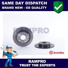 Rampro Rear Brake Discs Fits Honda Civic 2005-2016 Acura ILX 2012-