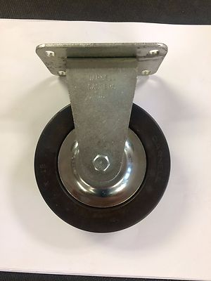 Darnell 4'' x 7/8'' Thick,  Light Duty Rigid  Caster, 54-13-XRH, NOS