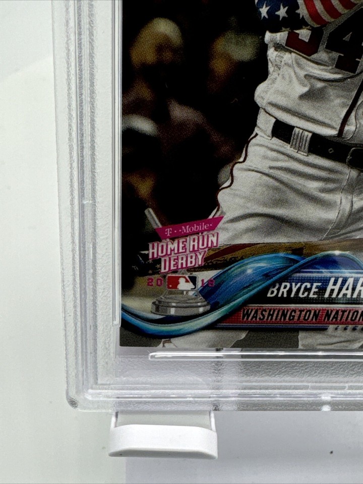 The Champion 2018 Topps Update Home Run Derby Bryce Harper PSA 9