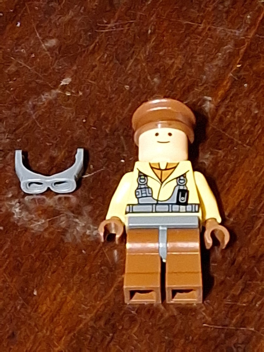 Lego Star Wars Sw0160 Naboo Fighter Pilot Minifigure From Set 7660
