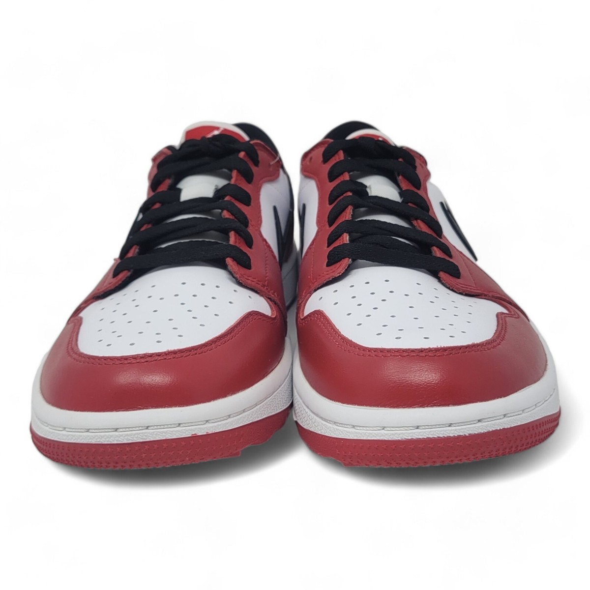 Nike Air Jordan 1 Low Golf Shoes Men Size 11 Chicago White