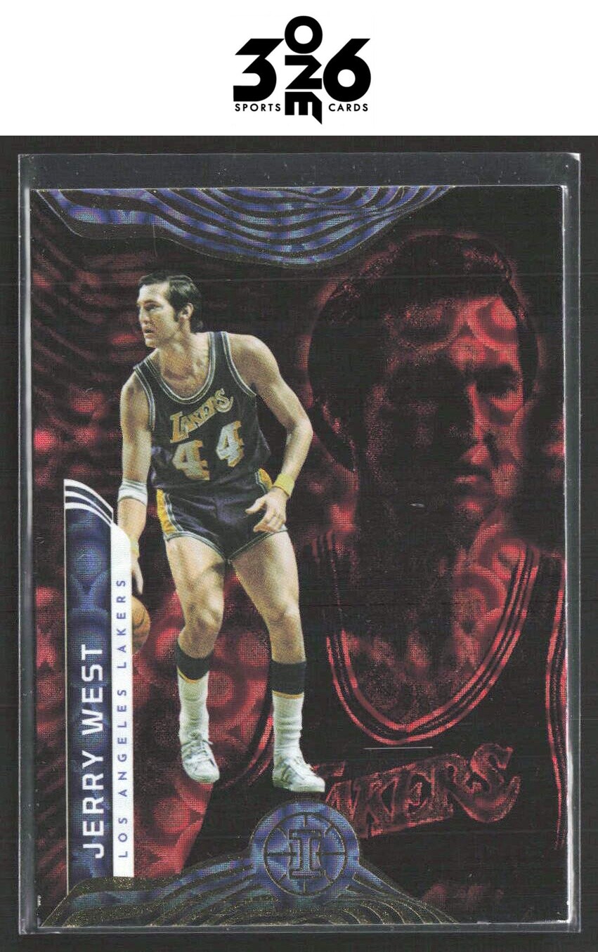 Jerry West 2021-22 Panini Illusions Asia Red #148