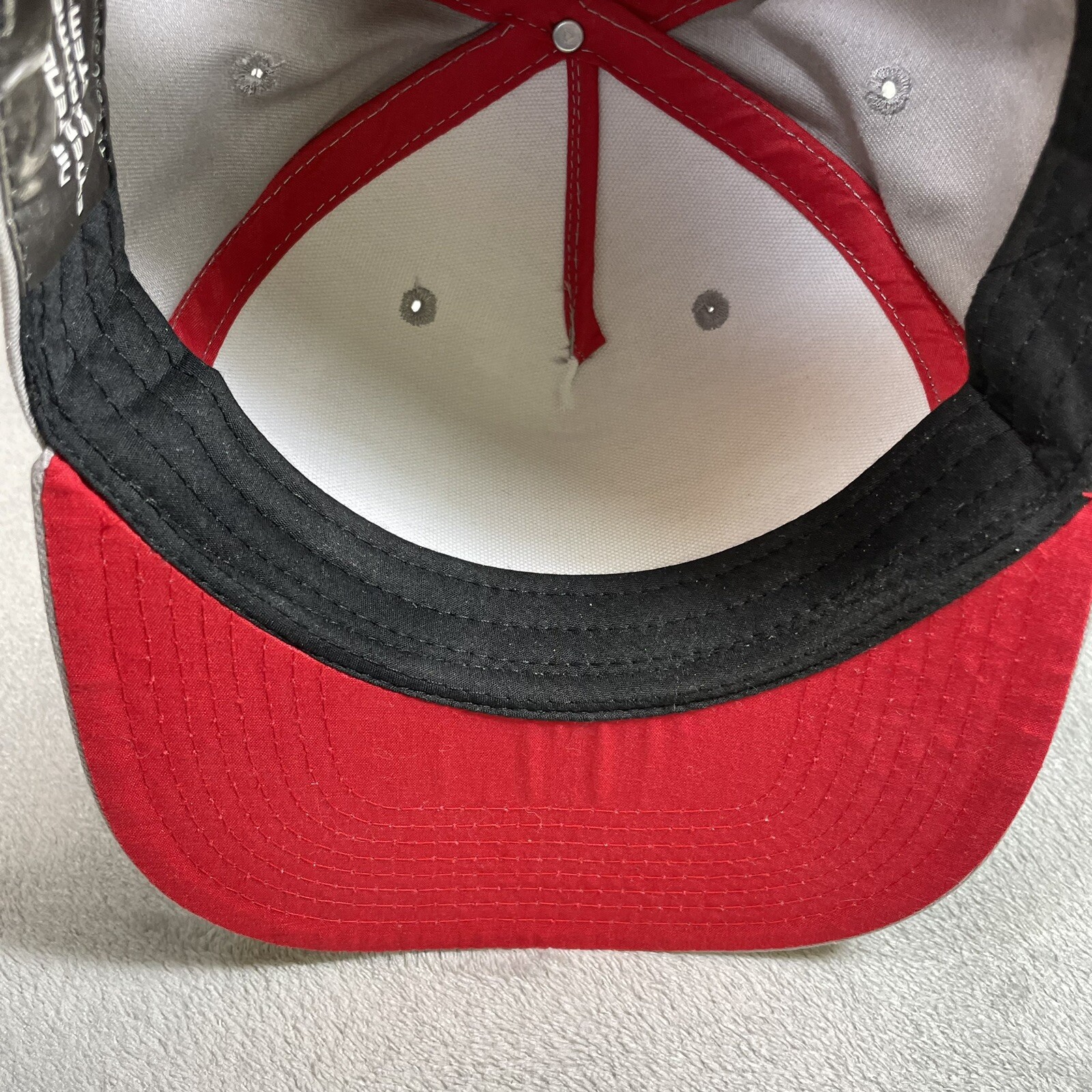 Nintendo NES Controller Gray Red Snapback Hat Cap… - image 6