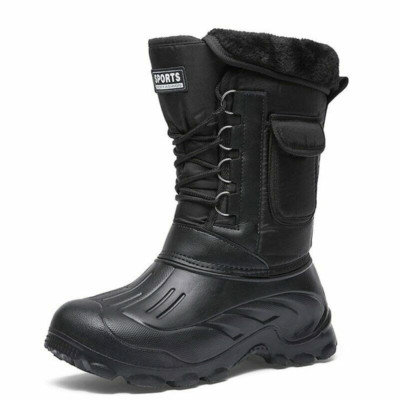 Winter Boots Warm Waterproof Sneakers Outdoor Activities Fishing Snow Work Boots