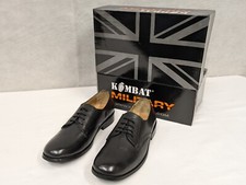Womens Ladies Parade Shoes Black Leather RAF Cadet Uniform British Army Military