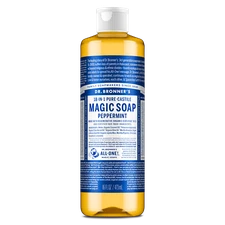 Home Dr. Bronner's Magic Soap - Peppermint- Pure-Castile Liquid Soap - 16 oz