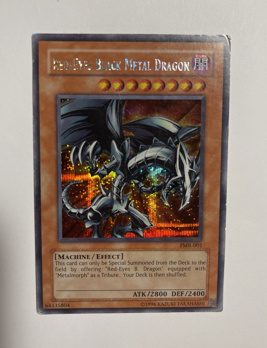 Yugioh - Red-Eyes Black Metal Dragon FMR-001 - Forbidden