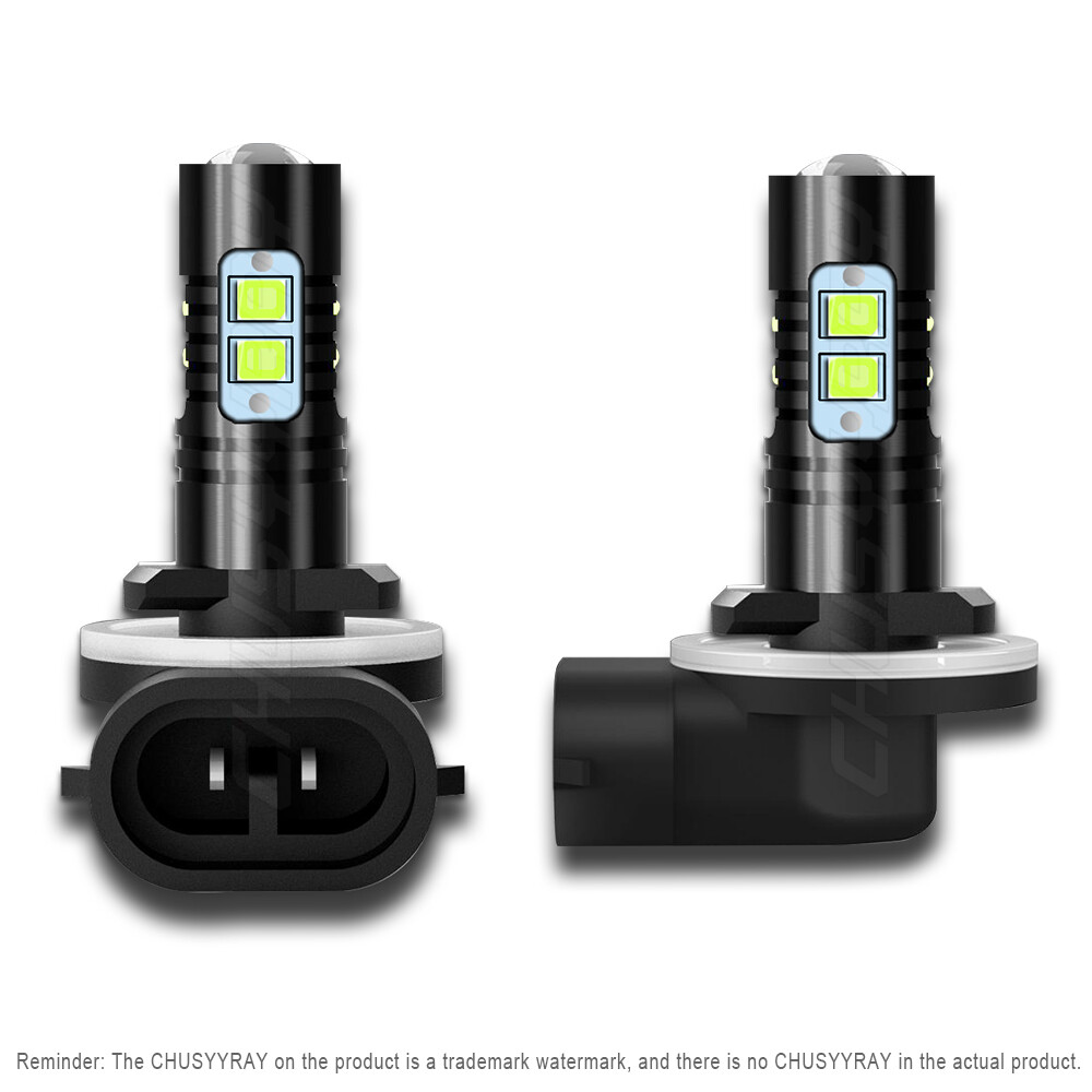For 2014-2023 Honda Rancher 420 2Pcs 881 LED Headlight Bulbs 8000K