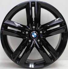 18 inch Genuine BMW X1 2017 MODEL M SPORT RUN FLAT alloy Wheels IN BLACK