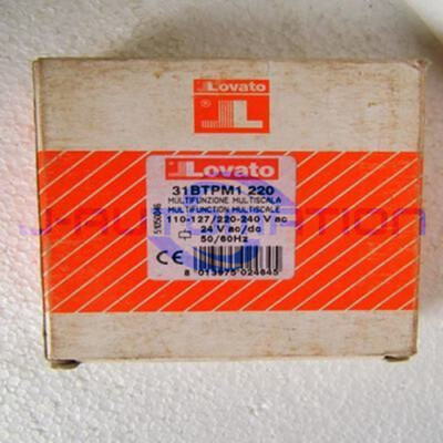1PCS NEW IN BOX LOVATO controller 31BTPM1 220 31BTPM1220 #C
