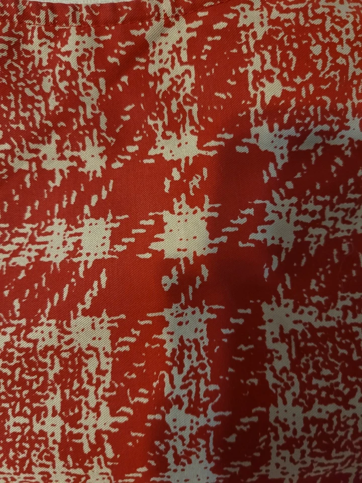 Vestido para mujer Merona talla 10 rojo y negro sin mangas cuello redondo  Foto 3 de 4