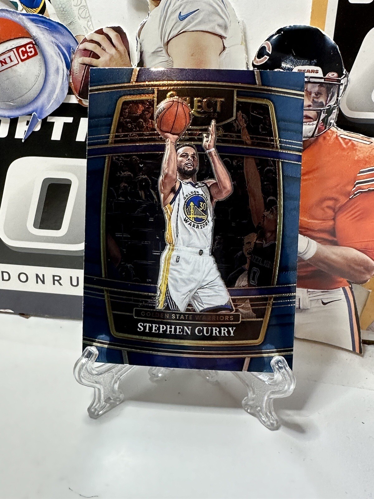 2021 2022 Stephen Curry Panini Select Concourse Blue Retail Base 94 Warriors C