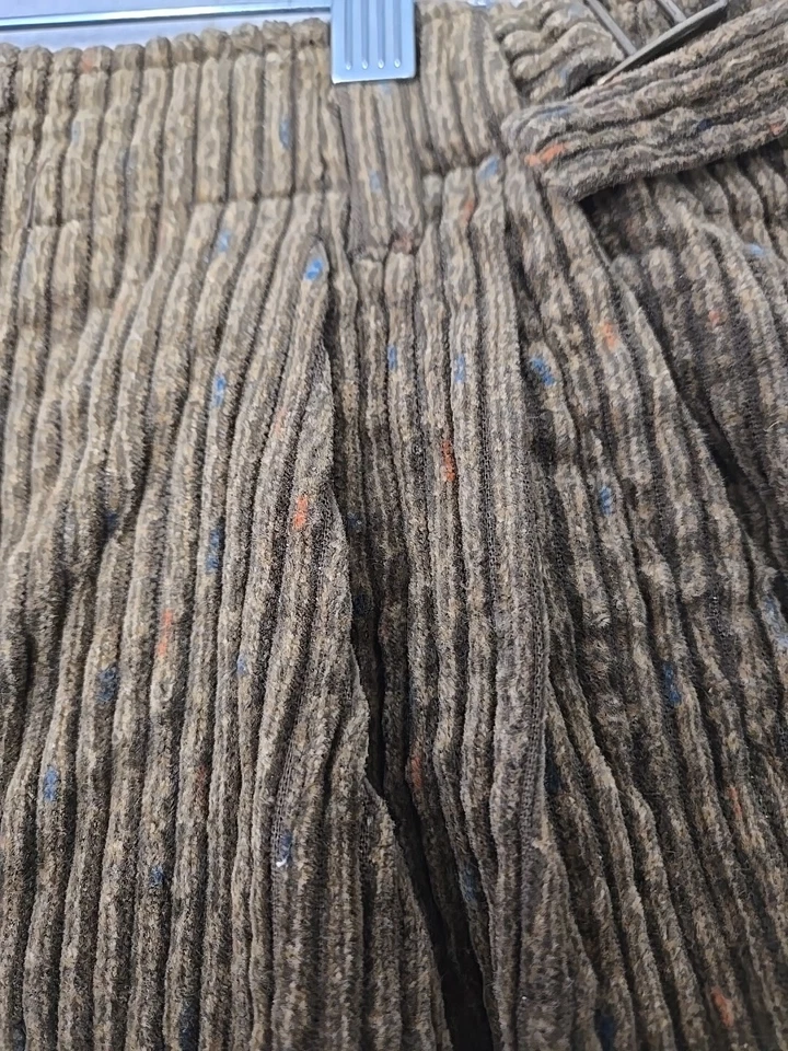 Pantalones de pana gruesos HENRY COTTON'S 50/40 32X31 hechos en ITALIA DE COLECCIÓN marrón rico  Foto 4 de 4