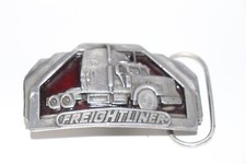 Freightliner Big Rig Semi Drivers Vintage 1991 Tonkin INC Belt Buckle