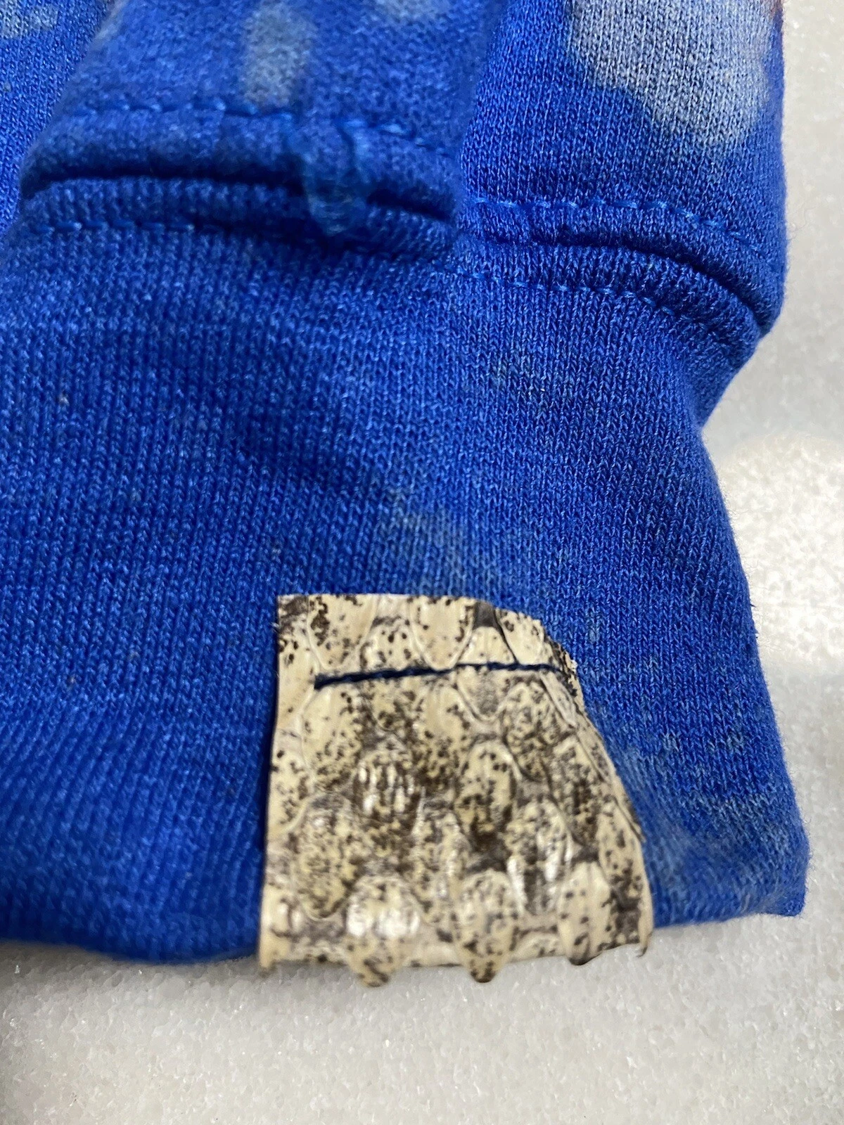 HERMÈS Felpa con cappuccio Westside Gunn Hitler indossa Hermes 8 9 10 Rebirth 187 taglia Large blu GxFR