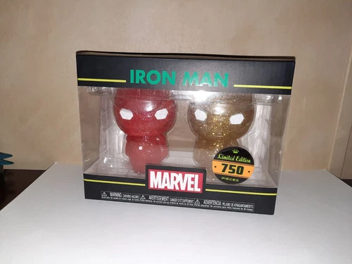 IRON MAN HIKARI XS 2 PACK LIMITED EDITION 750 PCS BY FUNKO NEW