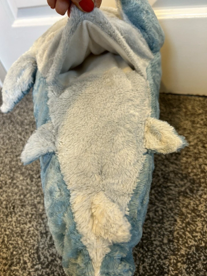 Rare Disney Finding Nemo Plush XL Bruce Shark Puppet Soft Toy Large RARE - Image 3 of 3