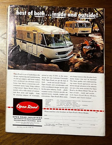 Motor Home Life April 1971 Buyer's Guide RV Travelers - Picture 2 of 5