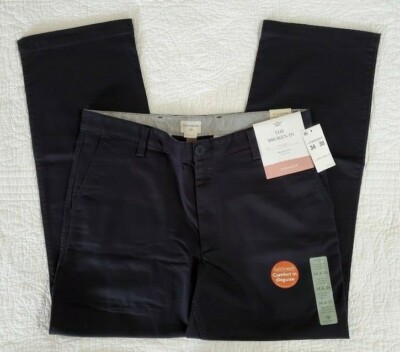 NEW Dockers Mens Broken In Straight Fit Khaki Pants 476850043 Black Many  Sizes