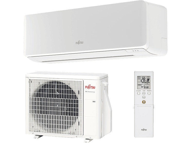 Aire acondicionado Split 1 x 1 - Fujitsu ASY35-KMCC, 2920 fg/h, Bomba de calor
