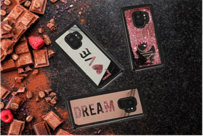 Vennus Spiegel Wasser Glitter Case Liquid Hülle FÜR Samsung Galaxy A5 2017 