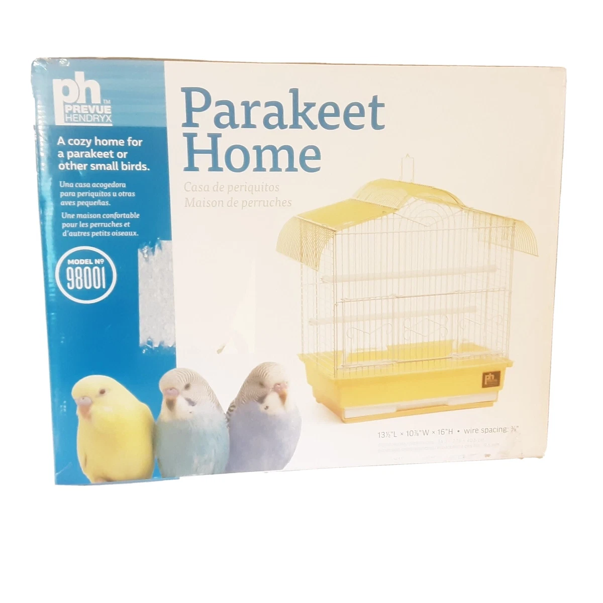 Parakeet Home By Prevue Hendryx. Bird House. NEW IN BOX. 13 1/2