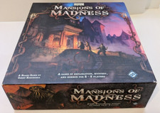 Fantasy Flight Games Mansions of Madness 1st edition Board Game Open Box Unpunch