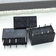 10Pcs OMRON G5V-2-H1 12VDC Power Relay 8Pins New