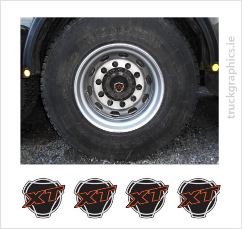 Scania XT 3D Gel wheel Cap Stickers,Decals, Graphics - Afbeelding 1 van 1