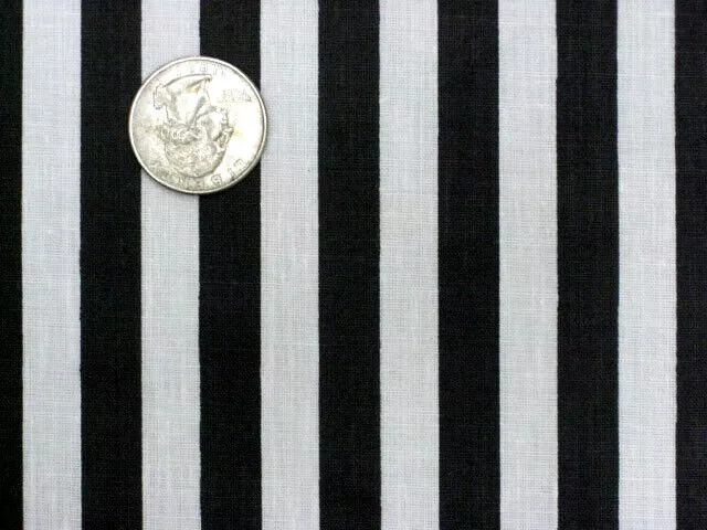 BLACK NARROW STRIPE 3/8