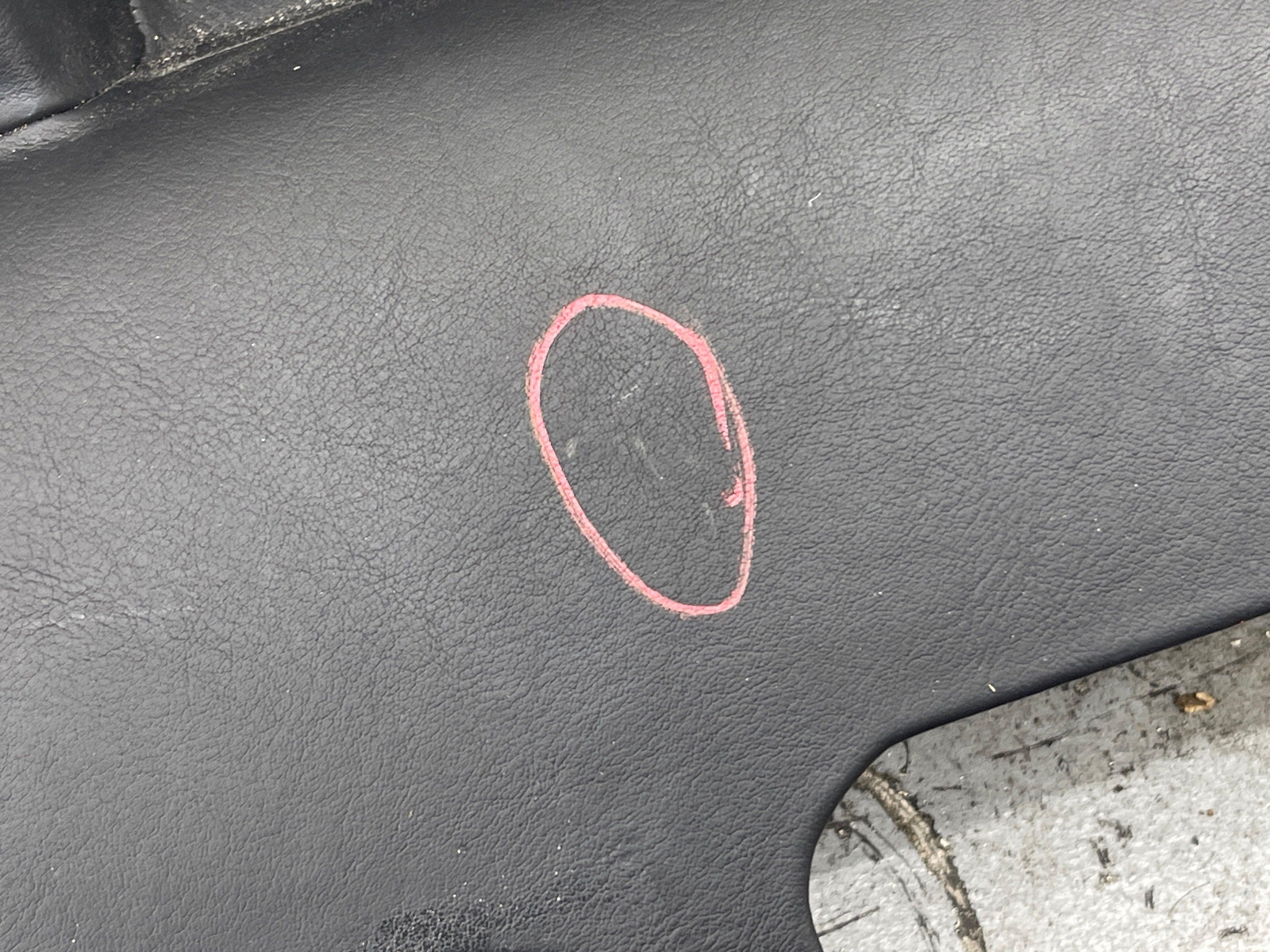 2020-2023 MCLAREN GT FRONT LOWER DASHBOARD TRIM PANEL COVER BLACK LEATHER OEM