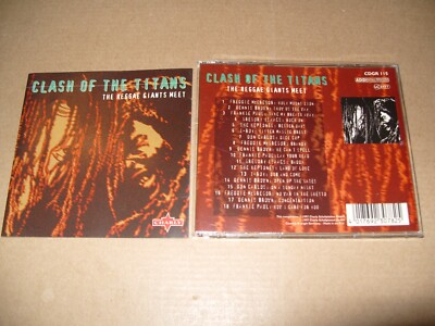 Clash of the Titans Reggae Giants Meet by Various Artists 1999 CD EX+/INLAYS VG+