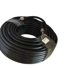 100' LMR-400 Coax Cable Assembly w/ PL-259 Connectors. USA Made Fast Free Ship!