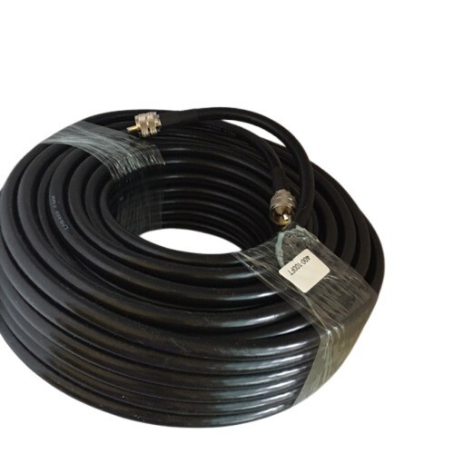Conjunto de cable coaxial 100' LMR-400 con conectores PL-259. Hecho en EE. UU. ¡Envío rápido gratis! - Imagen 1 de 2