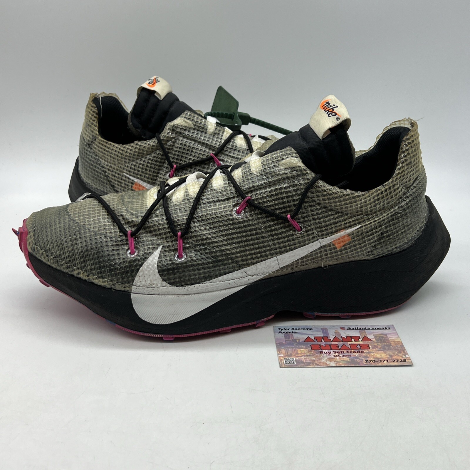 OFF WHITE X NIKE Size 14 Nike Off White x Vapor Street Laser Fuchsia W Black (CD8178 001)