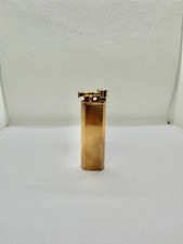 Accendino vintage Dunhill placcato in Oro 750 dal peso totale di 51,6 gr.