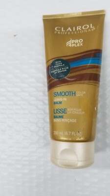 Clairol Professional Pro 4 Plex Smooth Color Safe Leave-in Balm 6.7 oz NEW